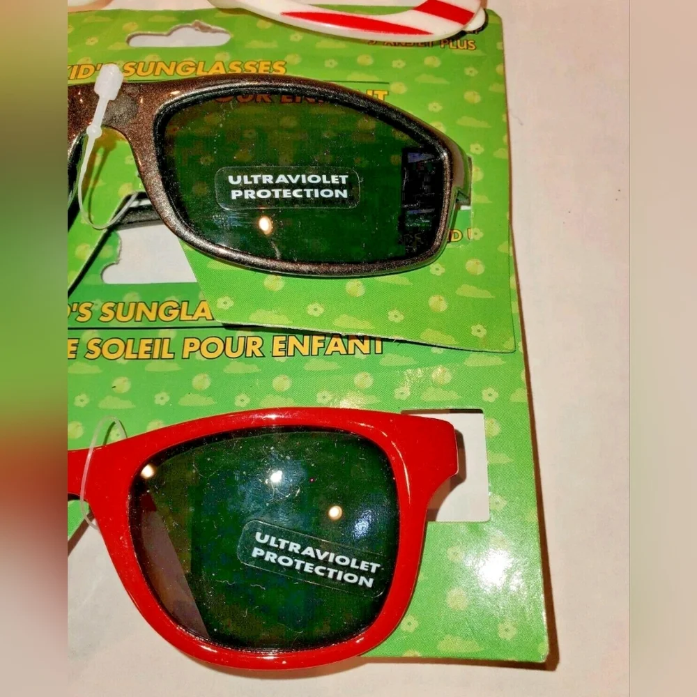 Lot of Kids Stuff Novelty Glasses, Treat Containers, Head Band & Sunglasses NWT